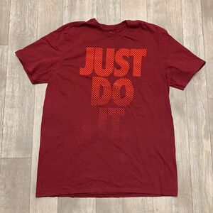 Mens Nike “Just Do It” Athletic‎ Cut Shortsleeve T-Shirt